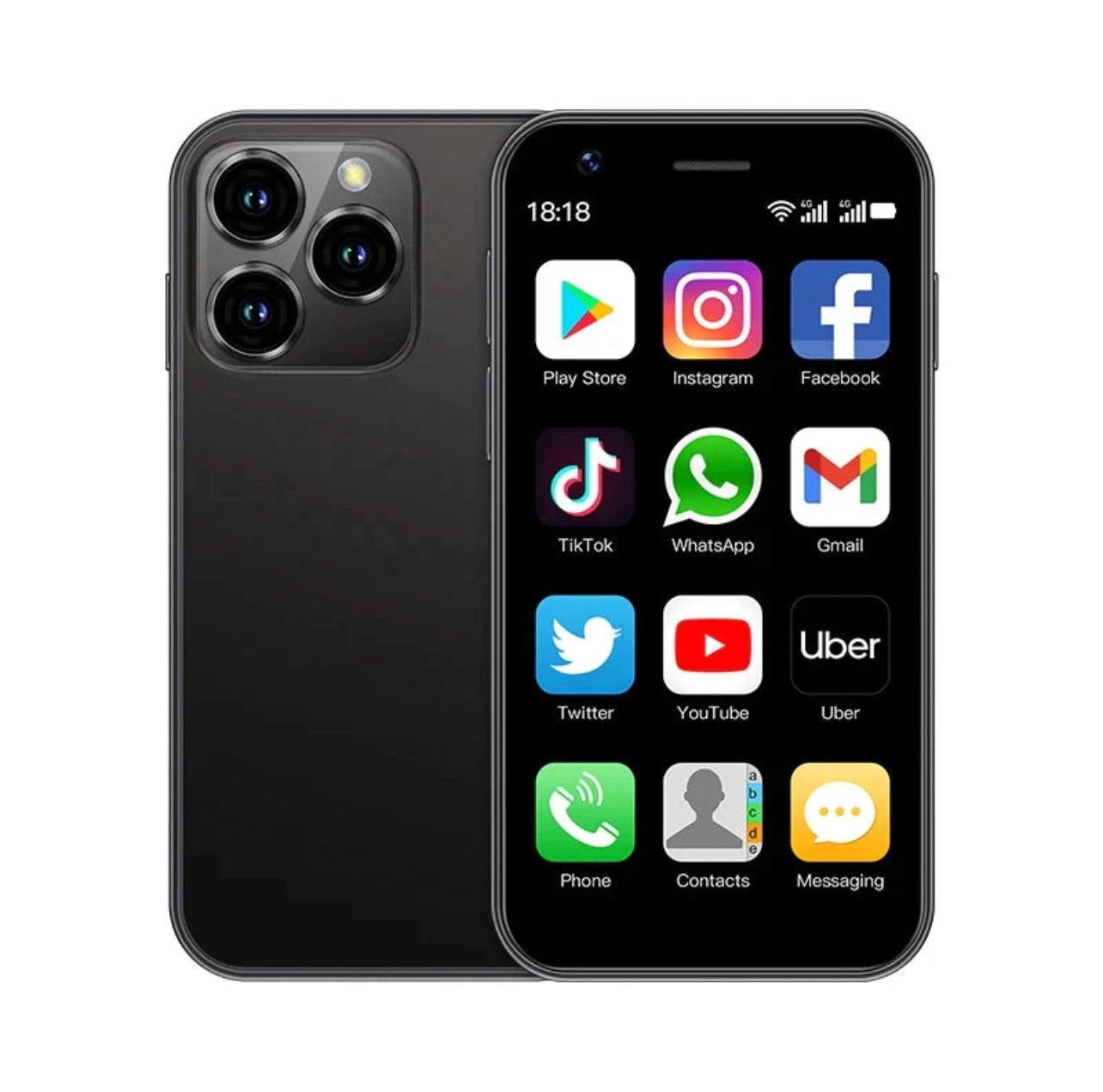 Mini Phone™️ Black Edition - Tophatter Daily Deals
