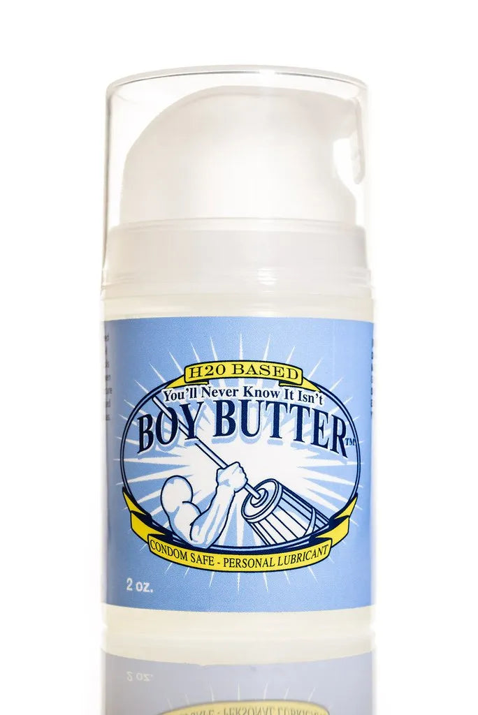 Boy Butter You'll Never Know It Isn't – Water-Based Cream Lubricant 2 Oz Pump > Lube > Water Based - Tophatter Daily Deals