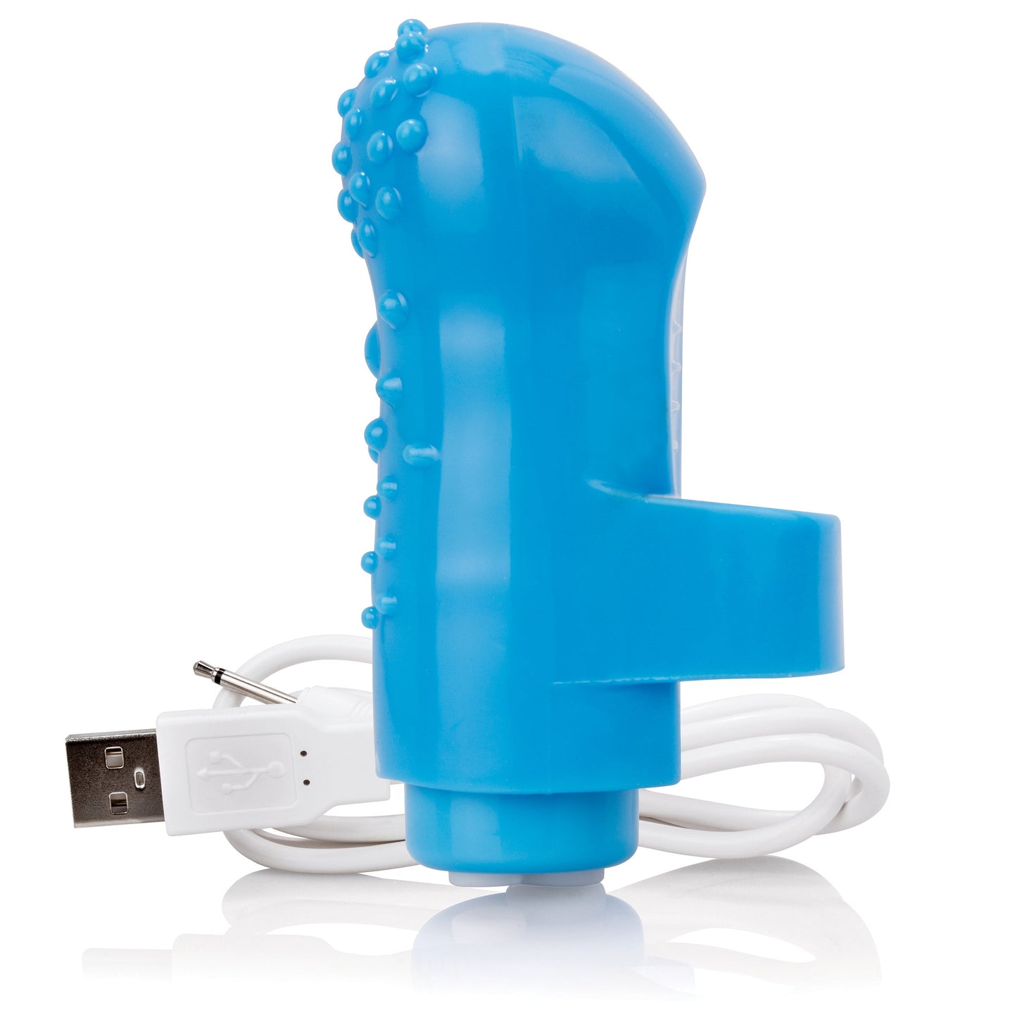 Charged Fing O – Rechargeable Mini Finger Vibrator with Vooom Technology > Vibrators > Finger Vibrators - Tophatter Daily Deals