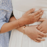 Chloe Gold Filled Coin Bracelet Bracelets - Tophatter Daily Deals