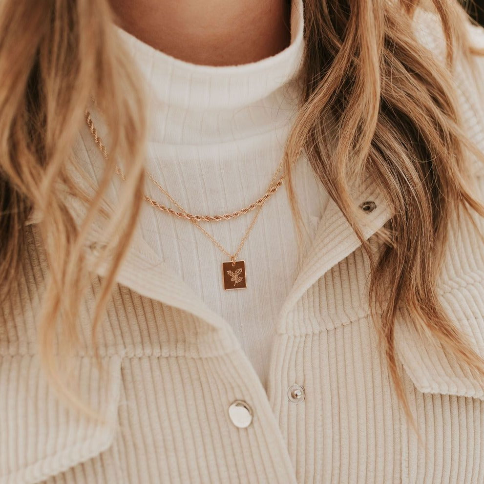 Naomi Gold Filled Rope Necklace Necklaces - Tophatter Daily Deals