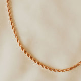 Naomi Gold Filled Rope Necklace Necklaces - Tophatter Daily Deals
