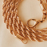 Naomi Gold Filled Rope Necklace Necklaces - Tophatter Daily Deals