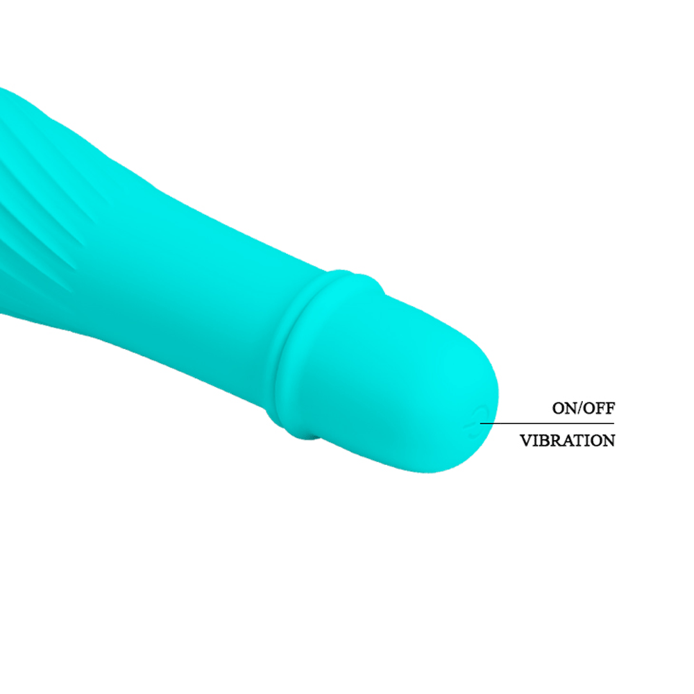 Solomon Mini Vibrator – Silicone Small Vibrator with Swirl Tip > Vibrators > Mini Vibrators - Tophatter Daily Deals
