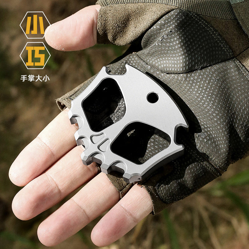 Phantom 2 Finger Brass Knuckles Self Defense Brass Knuckles - Tophatter Daily Deals