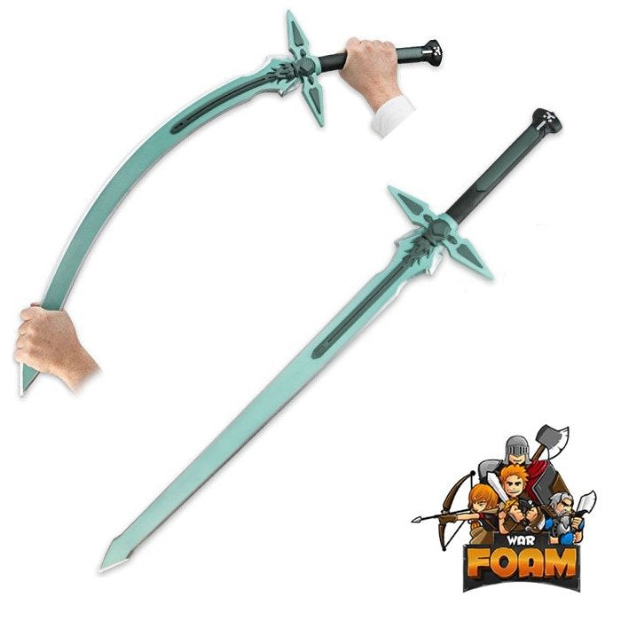 Kirito Kirigaya Dark Repulsor Foam LARP Sword SAO Cosplay Costume - Tophatter's Army Products & Self Defense Collectible Weapons - Tophatter Daily Deals