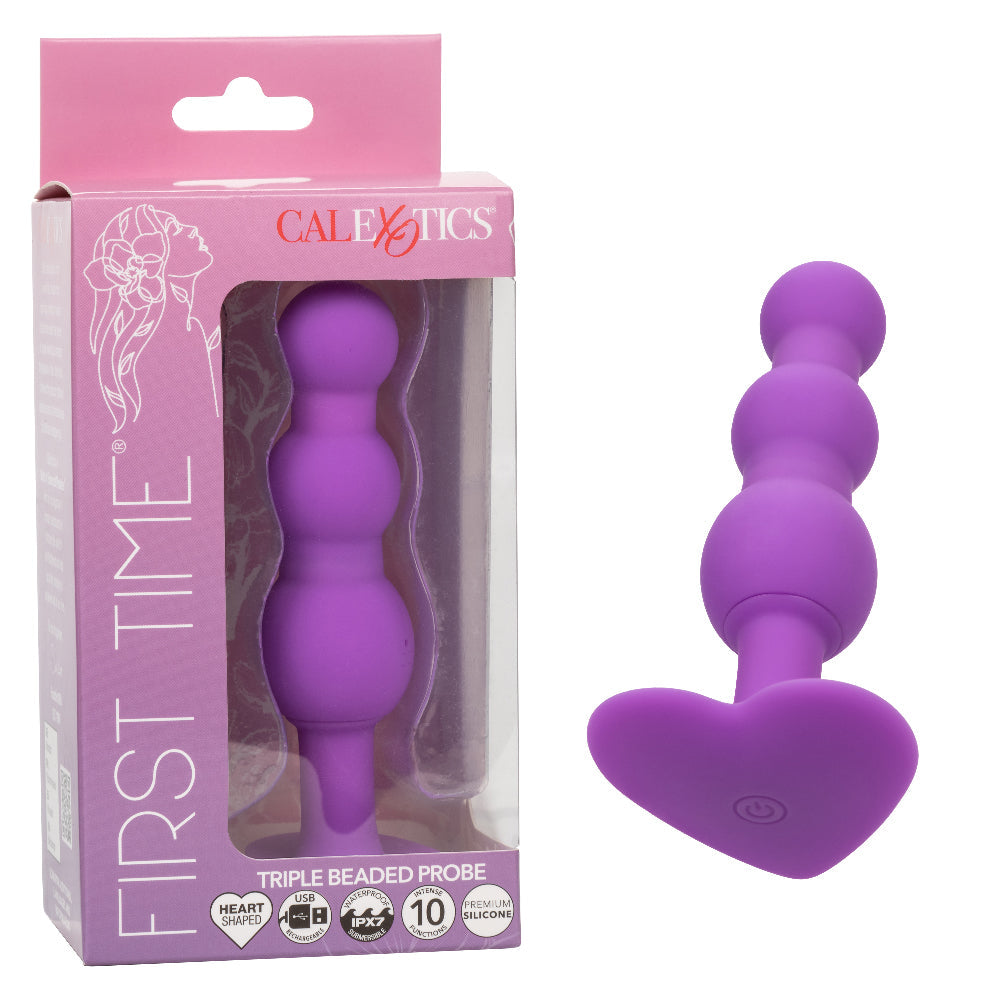 First Time Vibrating Beaded Probe – Vibrating Beaded Probe > Anal Range > Anal Beads - Tophatter Daily Deals
