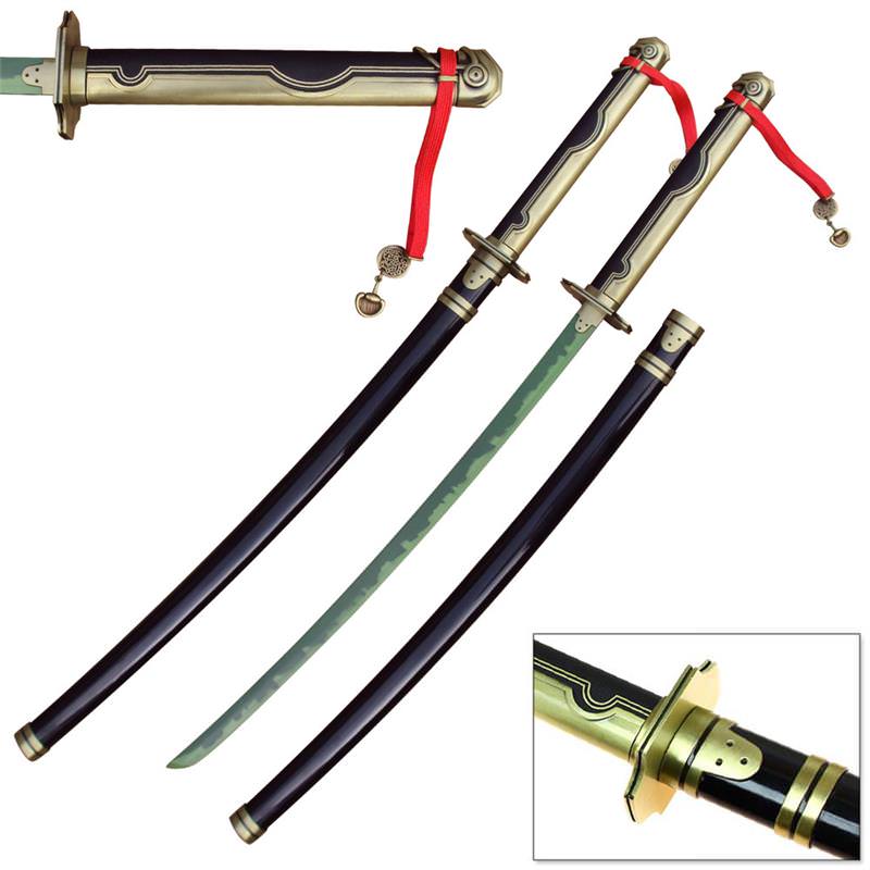 Owari no Seraph Anime Katana With Hamon Yu Hyakuya Replica Sword Collectible Weapons - Tophatter Daily Deals