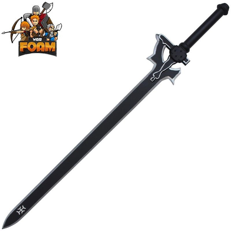 SAO Kiritos Elucidator Anime Foam Sword LARP Cosplay Collectible Weapons - Tophatter Daily Deals