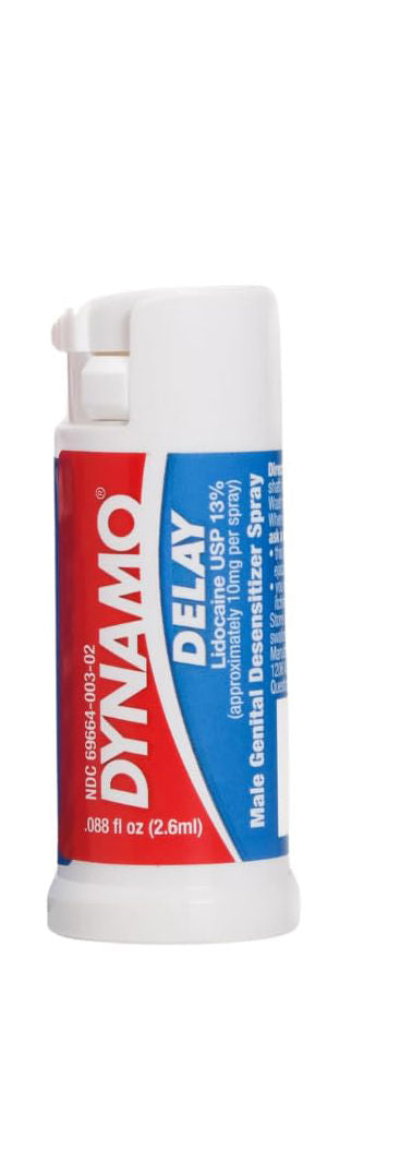 Dynamo Delay – Delay Spray 0.088 Fl Oz (2.8ml) > Essentials > Mens Enhancers - Tophatter Daily Deals