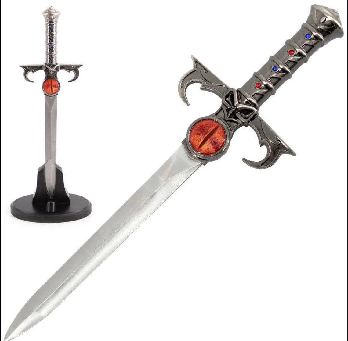 Thunder Cat Sword Dagger Size 16" Lion-O's Sword of Omens Replica Collectible Weapons - Tophatter Daily Deals
