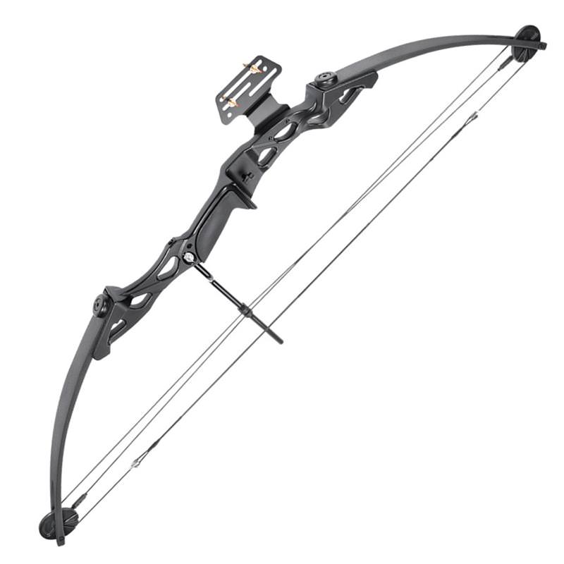 55 LBS 29" Draw Length Archery Hunting Compound Bow 206 FPS - Tophatter's Guns'N'Weapons Store Collectible Weapons - Tophatter Daily Deals