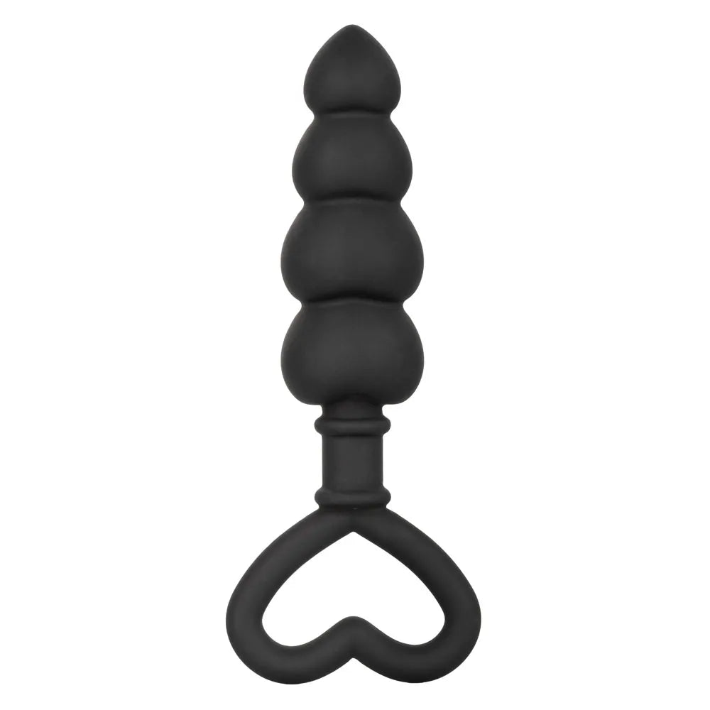 Silicone Love Probe – Graduated Flexible Anal Plug with Heart-Shaped Loop > Anal Range > Anal Probes - Tophatter Daily Deals