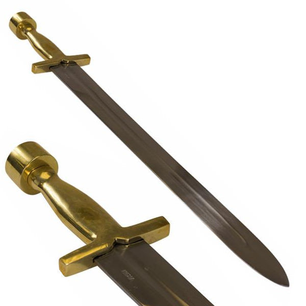 Greek Hoplite High Carbon Steel Blade Sword - Tophatter's Inc. Weapons Store Online Collectible Weapons - Tophatter Daily Deals