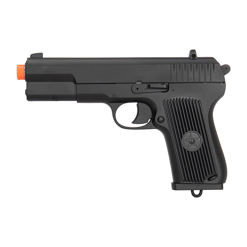 TT-33 Airsoft Spring Pistol Metal Body - TOPHATTER'S ARMORY DEALS Collectible Weapons - Tophatter Daily Deals