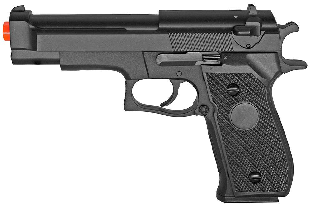 HFC M9 Premium Spring Airsoft Pistol 210 FPS - Tophatter's Guns'N'Weapons Store - FREE SHIPPING Collectible Weapons - Tophatter Daily Deals