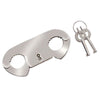 Professional Grade Thumb Cuffs With 2 Keys Thumbcuffs Fingers Shackles - Tophatter's Army Products & Self Defense Collectible Weapons - Tophatter Daily Deals