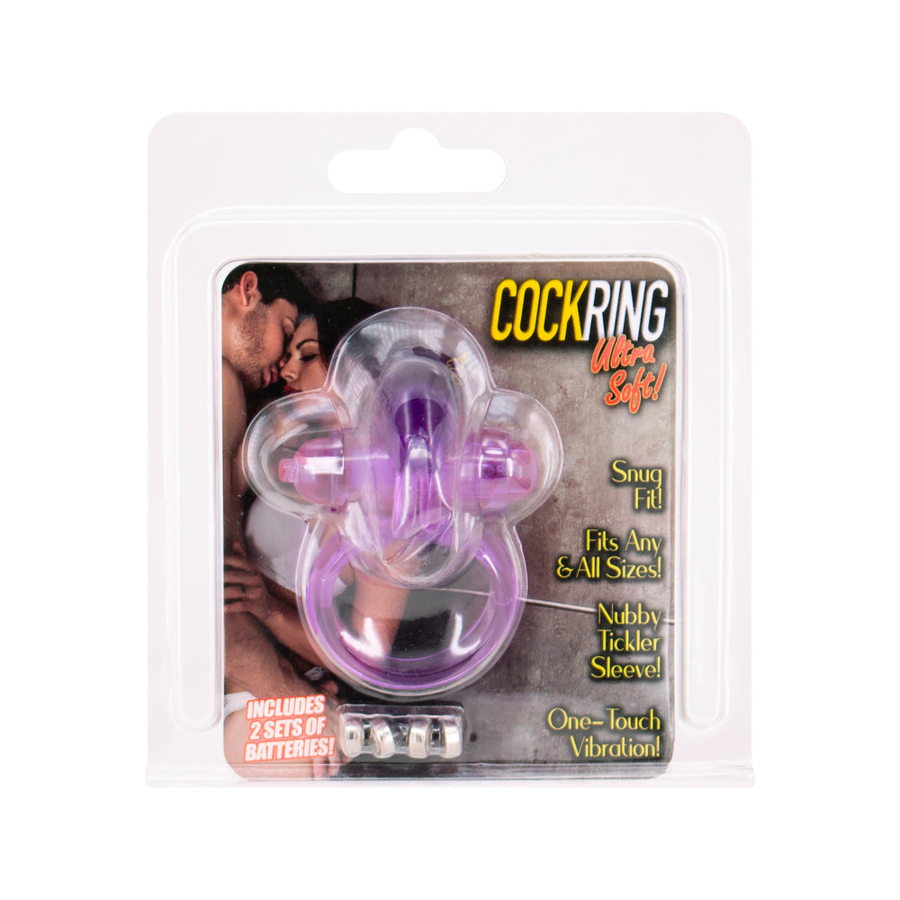 Rabbit Ultra Soft Silicone Vibrating Cock Ring > Cock Ring > Vibrating - Tophatter Daily Deals