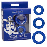 Admiral Universal Cock Ring Set – Gradual Size Silicone Rings Set > Cock Ring > Sets - Tophatter Daily Deals