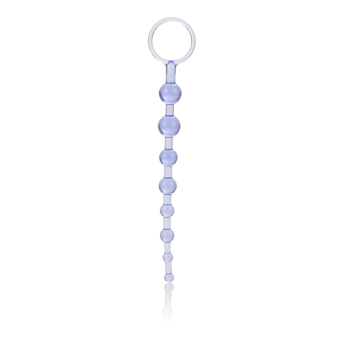 First Time Love Beads Purple Slim Graduated Flexible Anal Beads with EZ Retrieval Ring > Anal Range > Anal Beads - Tophatter Daily Deals