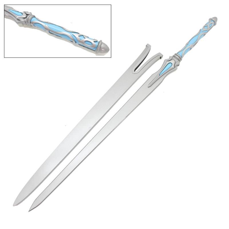 ALfheim Online Asuna Yuuki Mothers Rosario Wooden Cosplay Sword SAO Collectible Weapons - Tophatter Daily Deals