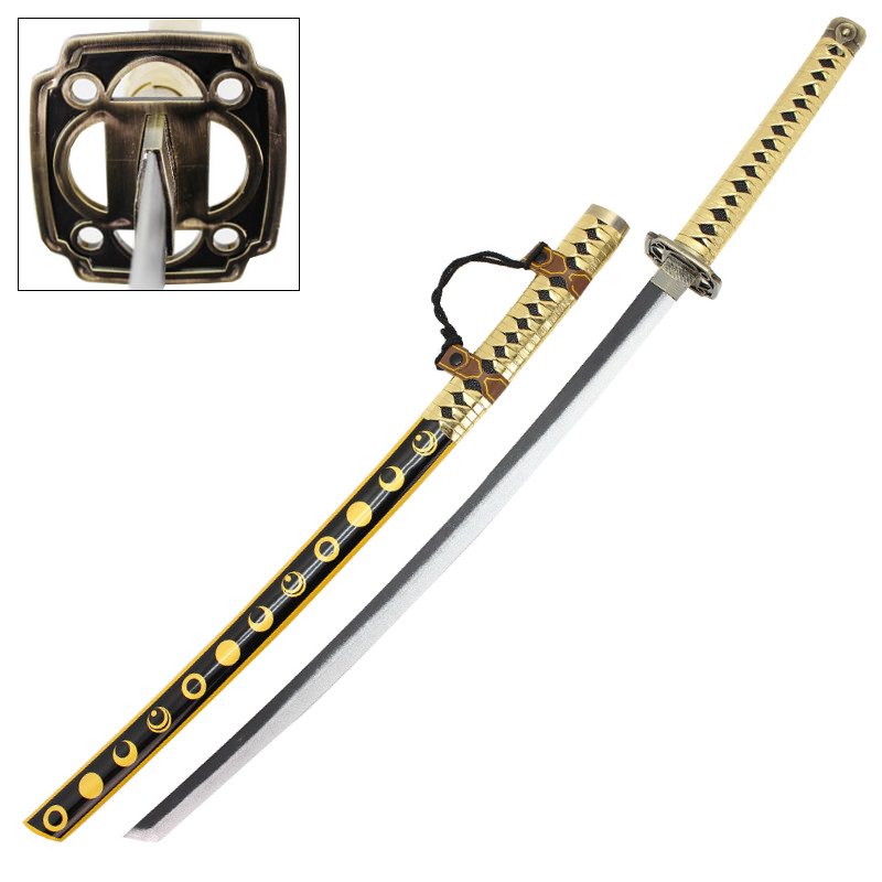 Touken Ranbu Mikazuki Munechika Wooden Sword Cosplay Weapon - Tophatter's Guns'N'Weapons Store - FREE SHIPPING Collectible Weapons - Tophatter Daily Deals