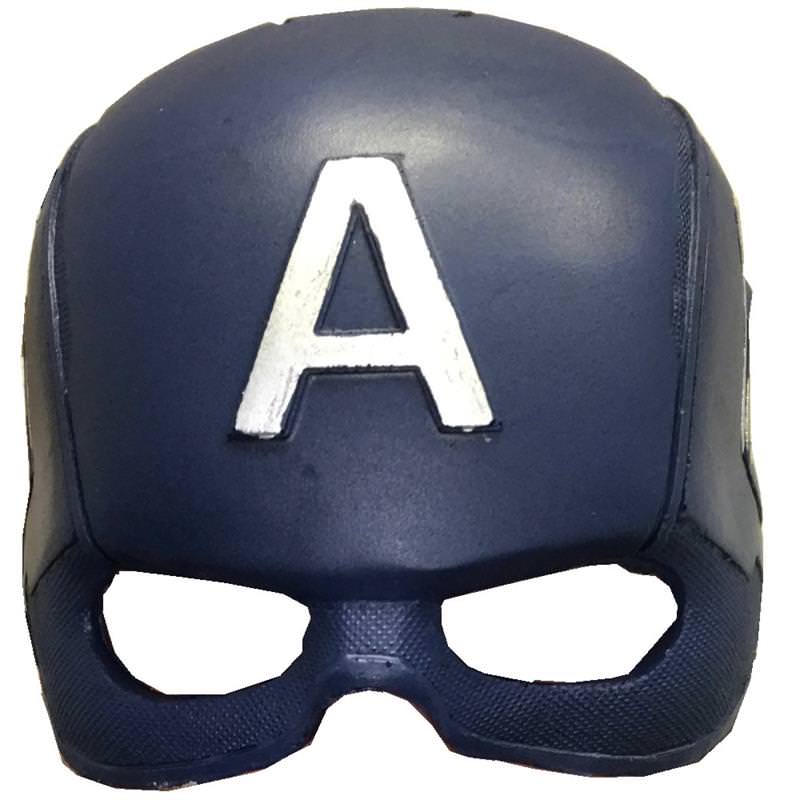 American Superhero Latex Mask For Cosplay Halloween Masquerade - TOPHATTER'S ARMORY DEALS Collectible Weapons - Tophatter Daily Deals