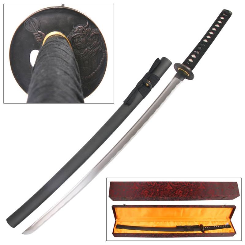 Handmade Takeda Shingen Traditional Japanese Samurai Katana - Tophatter's Guns'N'Weapons Store Collectible Weapons - Tophatter Daily Deals