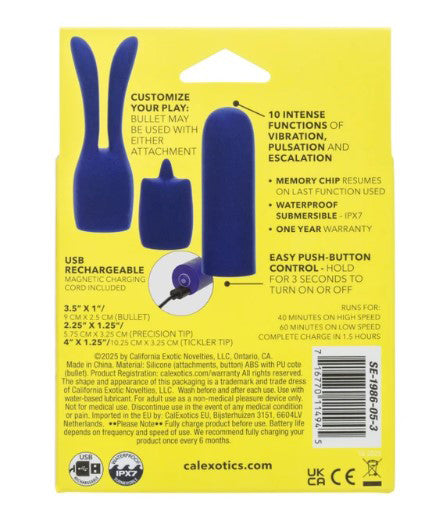 Pleasure Kits Temptation Collection – Rechargeable Bullet Vibrator Kit > Vibrators > Mini Vibrators - Tophatter Daily Deals
