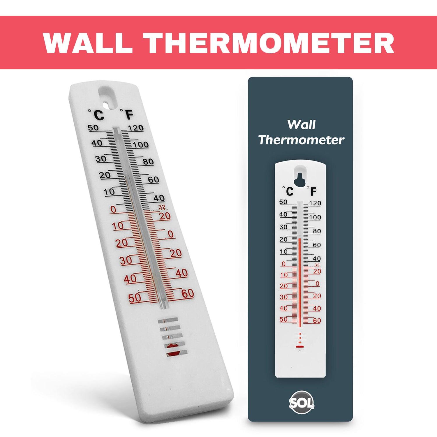 Indoor Wall Thermometer - 2 Wall Thermometer Indoor Outdoor Home Room Office Garden Greenhouse Temperature Apparel & Accessories - Tophatter Daily Deals