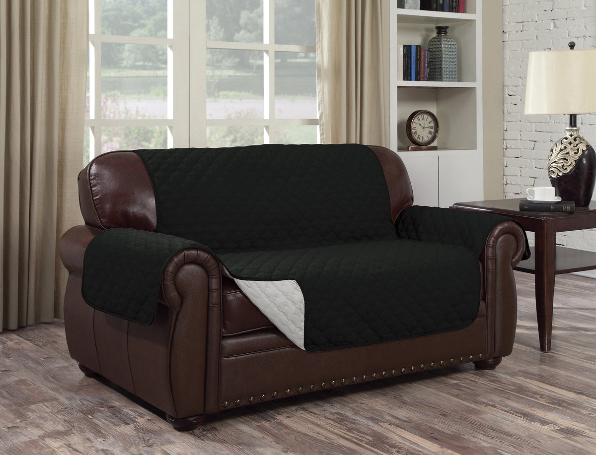 Water Resistant Reversible Couch Cover - Comes in 3 Sizes & 4 Colors! Furniture & Decor - Tophatter Daily Deals