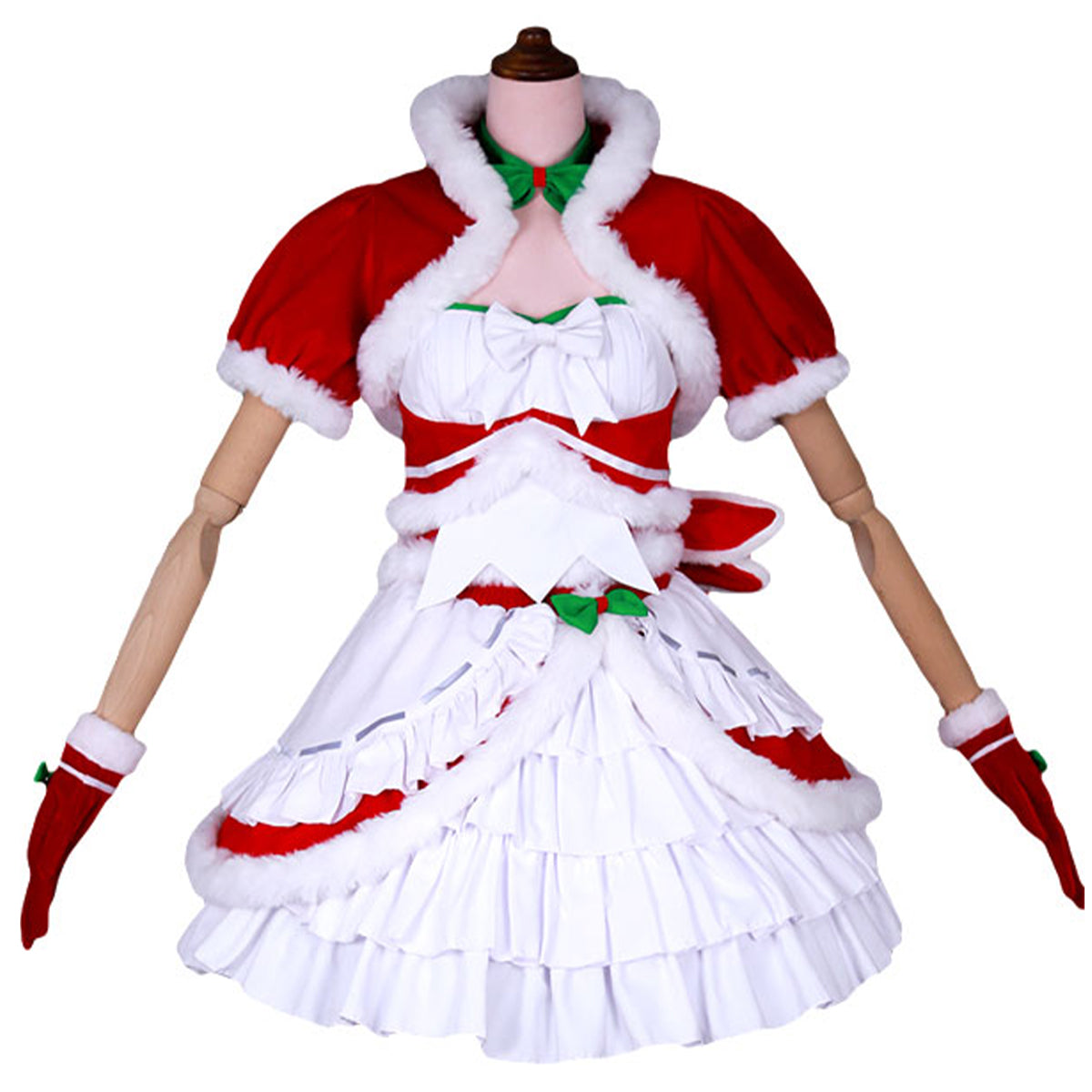 Re: Life In A Different World From Zero Re: Zero Starting Life in Another World Christmas Rem Cosplay Costume Costume - Tophatter Daily Deals