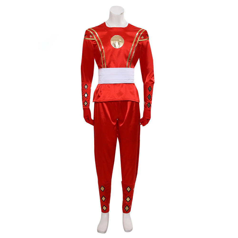 Power Rangers Red Ninjetti Ranger Red Ninja Ranger Cosplay Costume Costume - Tophatter Daily Deals