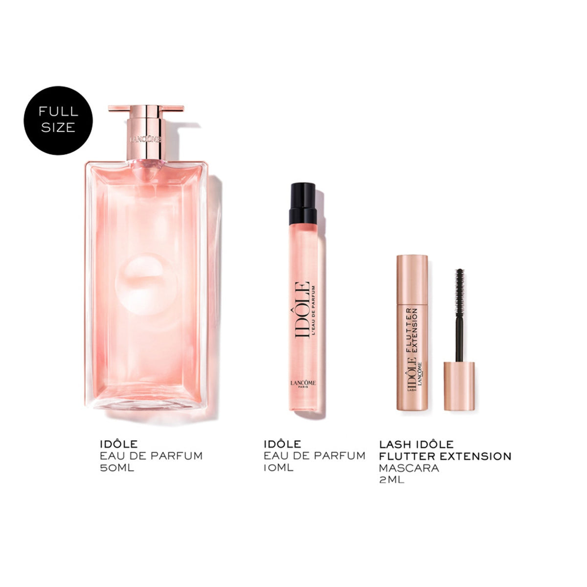 Lacome Idôle Eau De Parfum 50ml & Travel Spray 10ml Gift Set - Tophatter Daily Deals