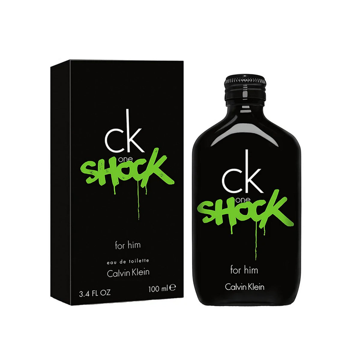 Calvin Klein One Shock Him Eau De Toilette 100ml Spray - Tophatter Daily Deals
