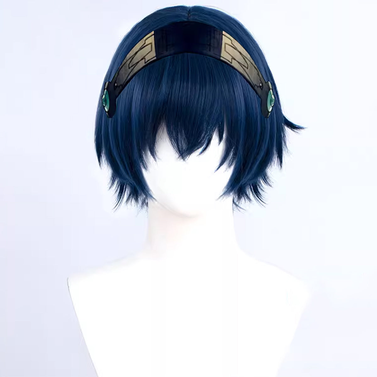 Metaphor: ReFantazio Travelling Boy Blue Cosplay Wig Wig - Tophatter Daily Deals