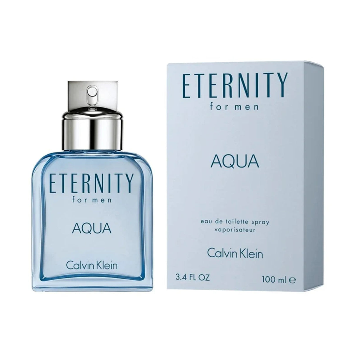 Calvin Klein Aqua Eternity For Men Eau De Toilette 100ml Spray - Tophatter Daily Deals