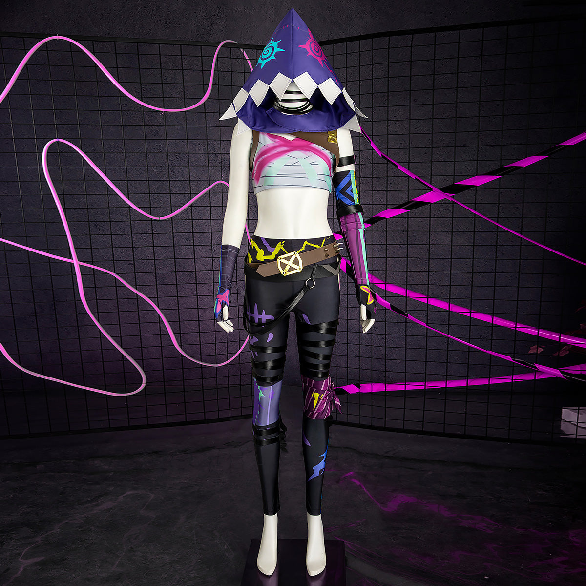 Arcane Season 2 League of Legends LOL Jinx Cosplay Costume Costume - Tophatter Daily Deals