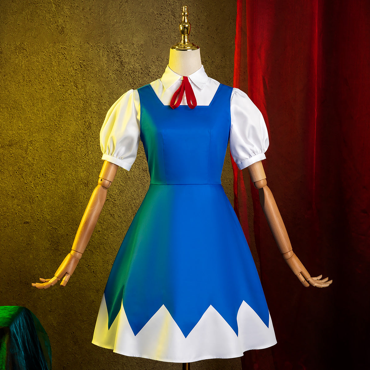 Touhou Project Ice Fairy Cirno Cosplay Costume - Tophatter Daily Deals