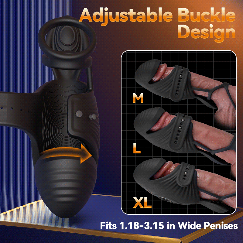 Emma - Delay Ejaculation Desensitization Training 7 Vibration Masturbation Penis Vibrator - Tophatter Daily Deals