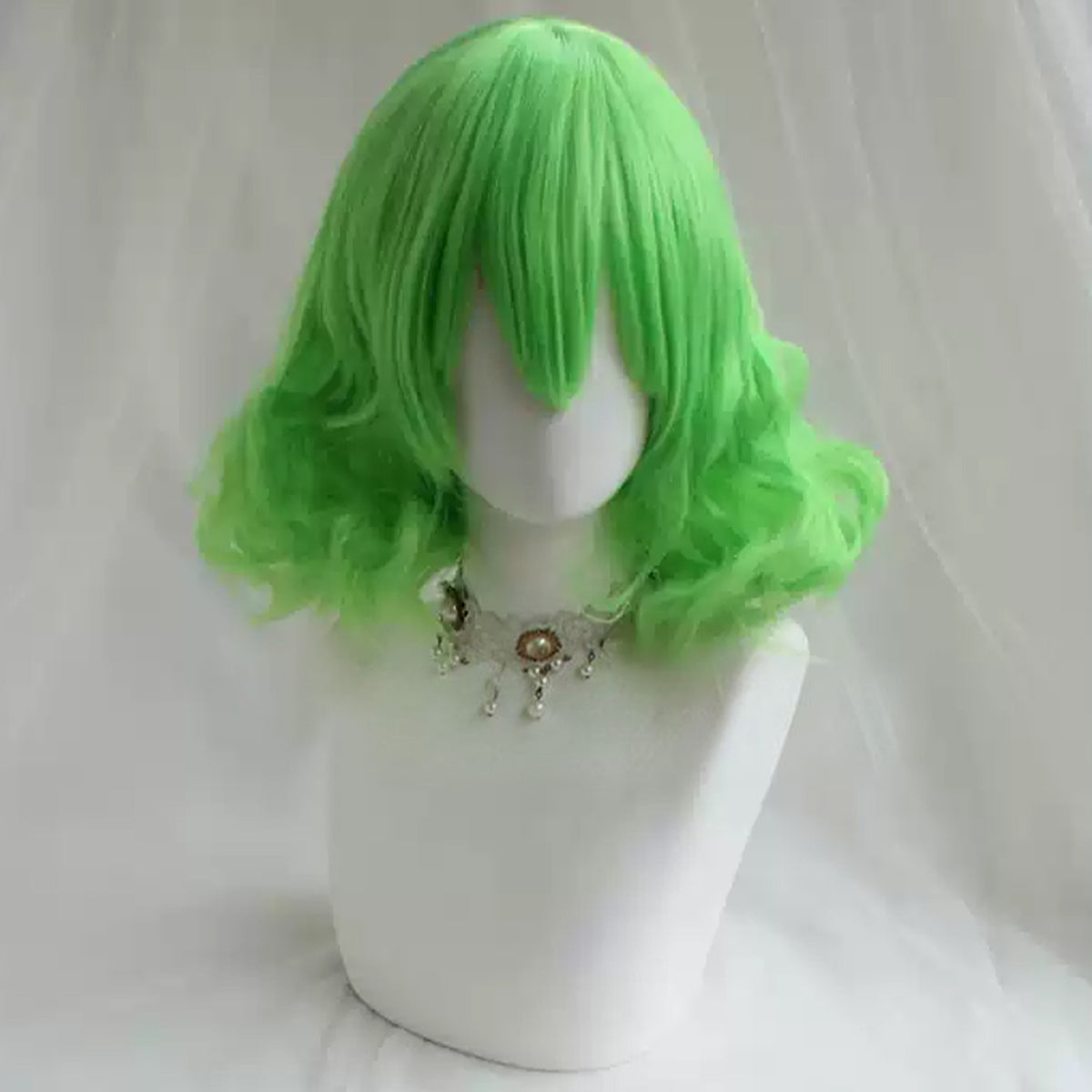 Touhou Project Kazami Yuuka Green Cosplay Wig Wig - Tophatter Daily Deals