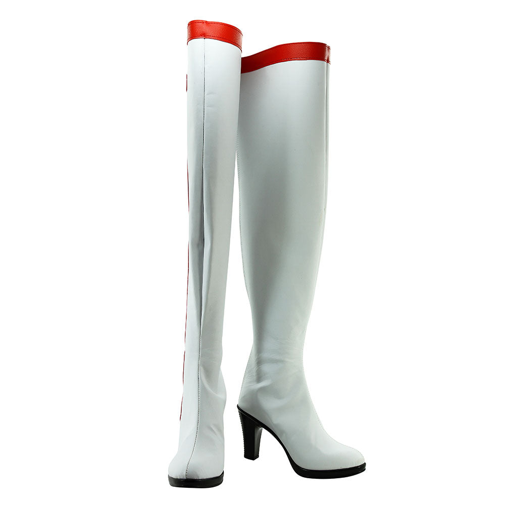 Touhou Project Black Hakurei Reimu White Shoes Cosplay Boots Shoes/Boots - Tophatter Daily Deals