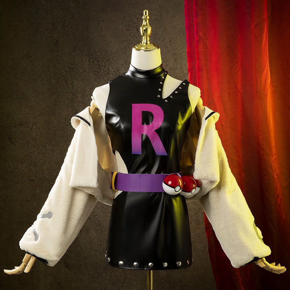 PM feat. Vocal Idol Project VOLTAGE Team Rocket PARTY ROCK ETERNITY Cosplay Costume - Tophatter Daily Deals
