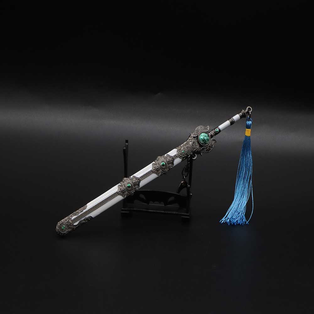 Sun Moon Long Sword With Display Holder - Tophatter Daily Deals