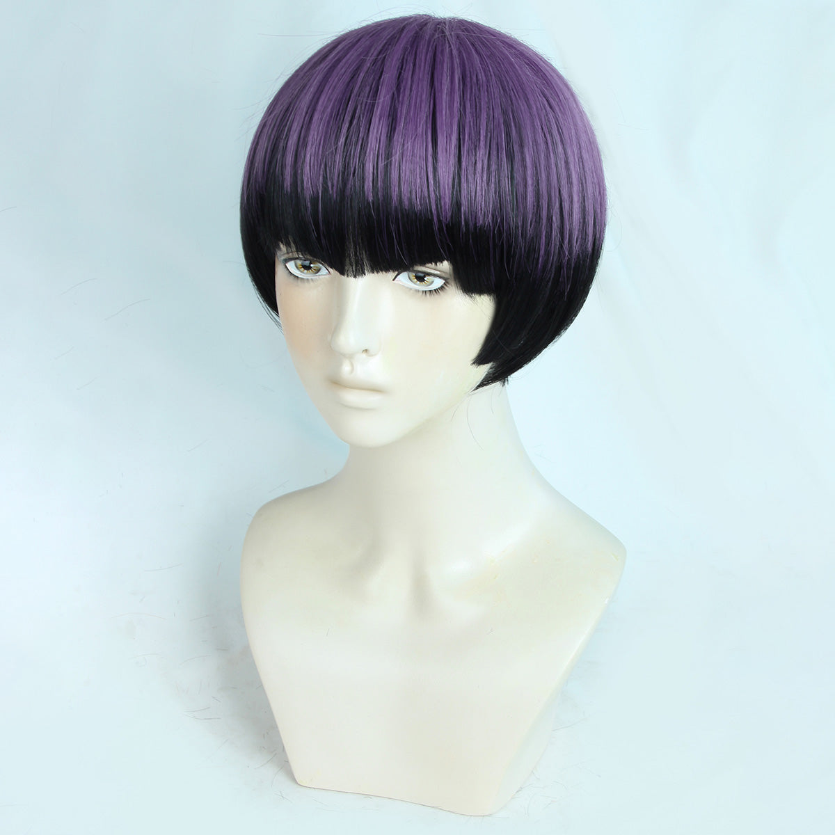 Kaiju No. 8 Soshiro Hoshina Purple Cosplay Wig Wig - Tophatter Daily Deals