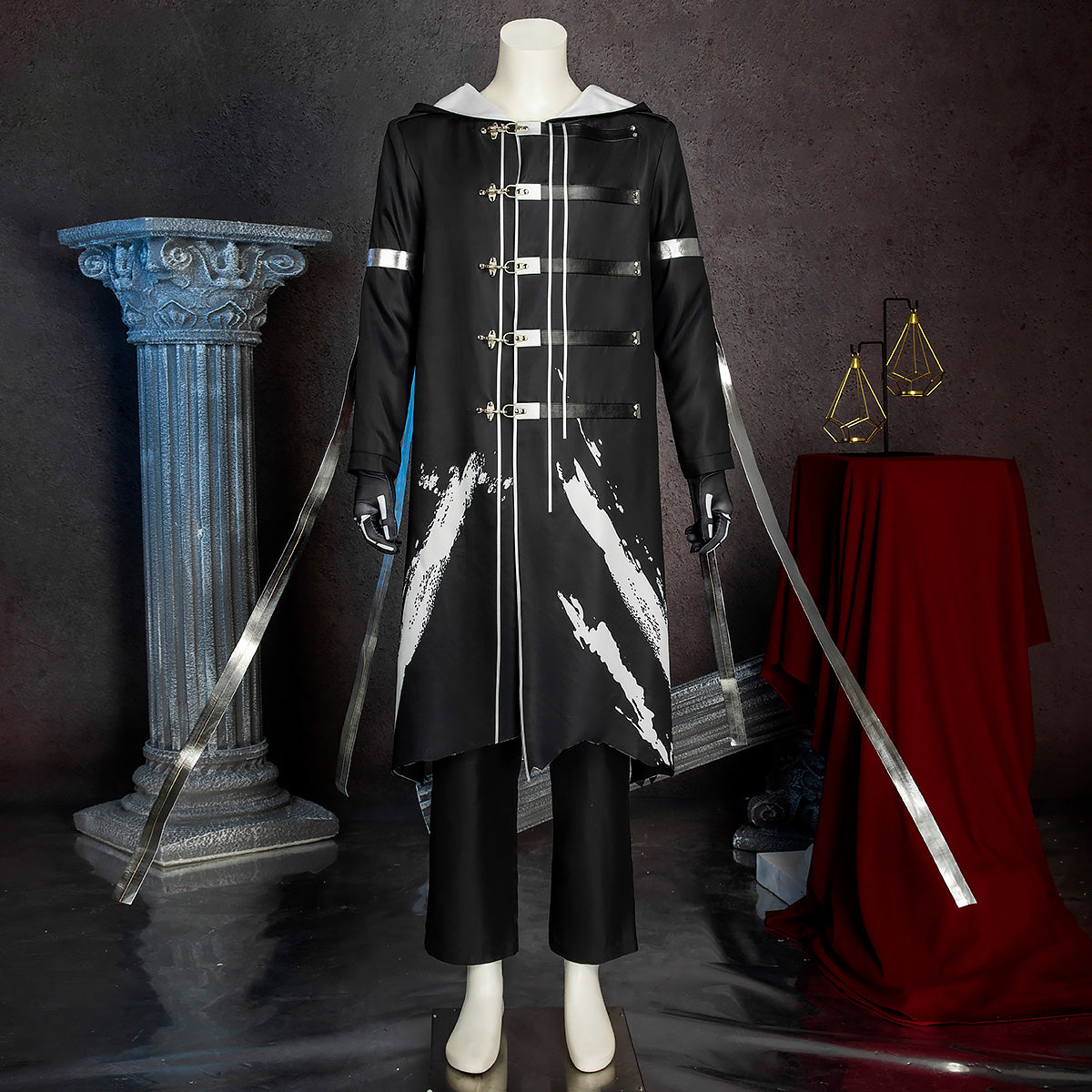 Dead by Daylight Ghostface Ghost Face Slash Enthusiast Cosplay Costume Costume - Tophatter Daily Deals