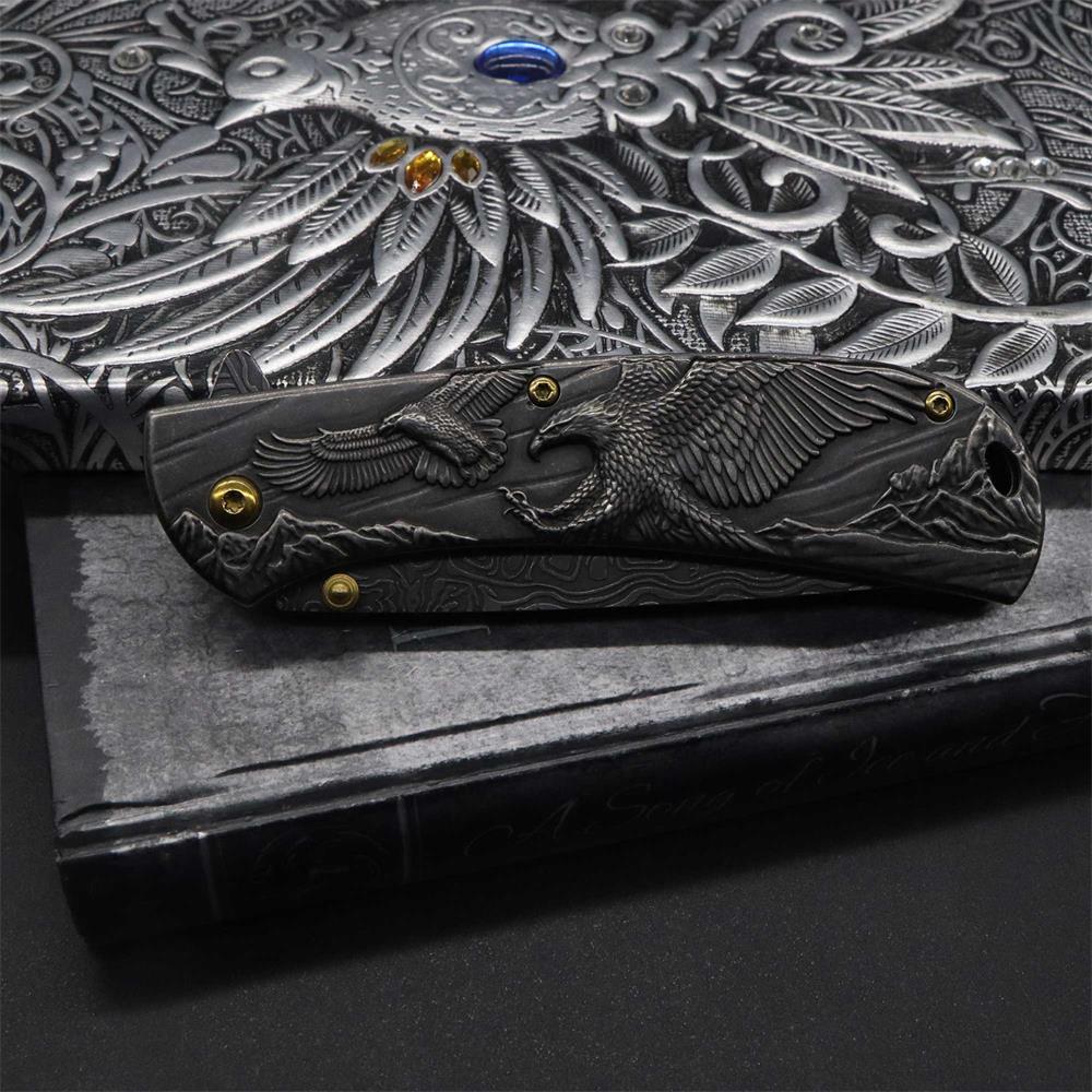 Flying Hawk Folding Knife - Tophatter Daily Deals