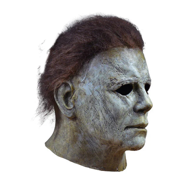 Lifelike Michael Myers Foam Latex Horror Mask - Perfect for Halloween Costume Parties, Handmade Replica of Iconic Character Halloween Masks - Tophatter Daily Deals