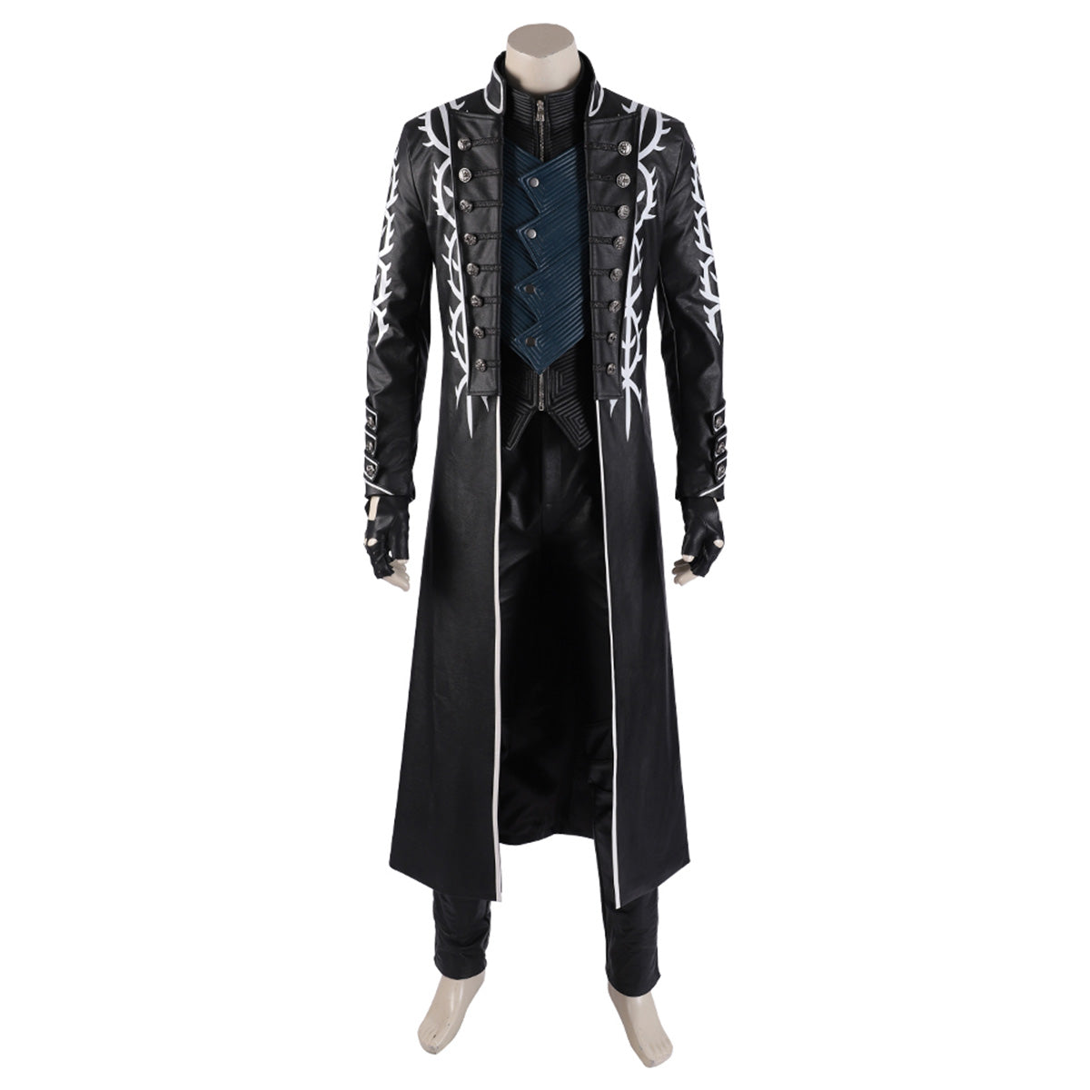 Devil May Cry 5 Vergil Black Cosplay Costume Costume - Tophatter Daily Deals