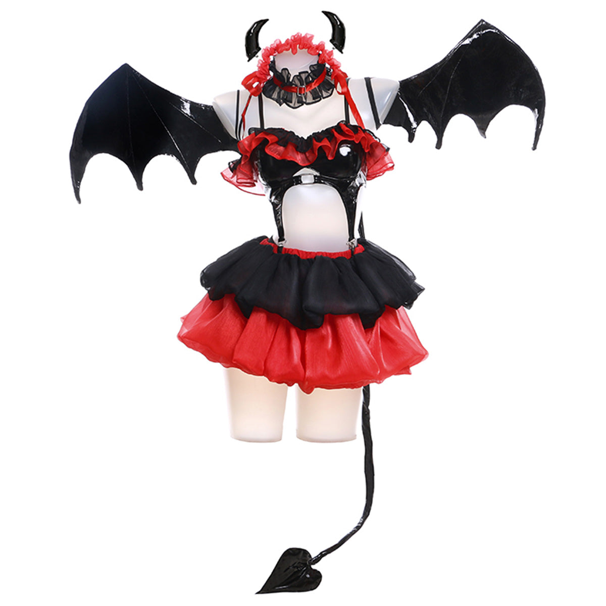 Date A Live IV: Tokisaki Kurumi Pretty Devil Ver Hallowen Cosplay Costume Costume - Tophatter Daily Deals